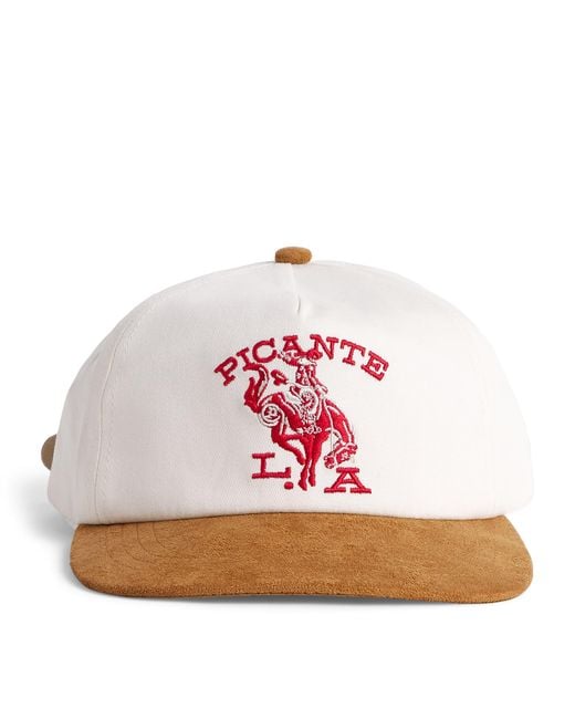 Picante Pink Cowboy Crew Cap for men