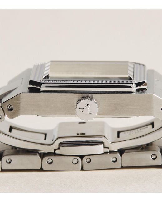 Vivienne Westwood White Stainless Steel Brunswick Watch