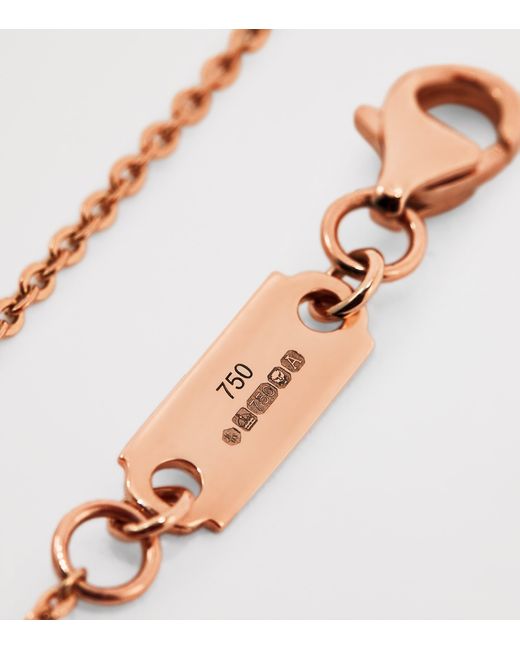 Harrods Metallic And Diamond Necklace