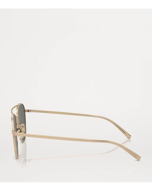 Oliver Peoples Gray Titanium Rivetti Ov1335St Sunglasses