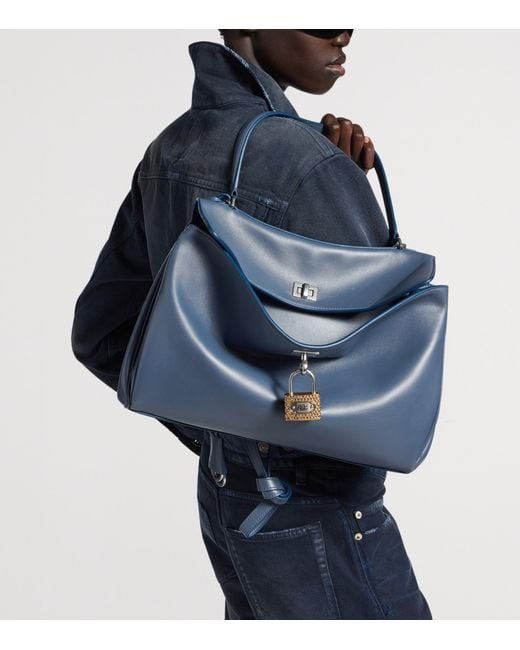 Balenciaga Blue Rodeo Handbag