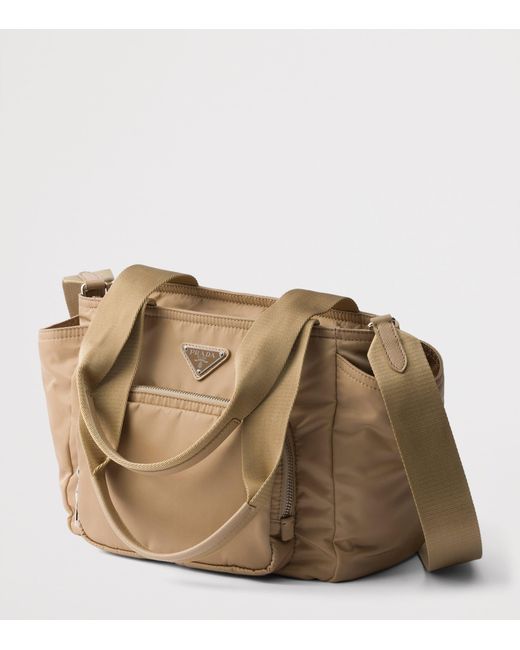 Prada Brown Re-Nylon Tote Bag