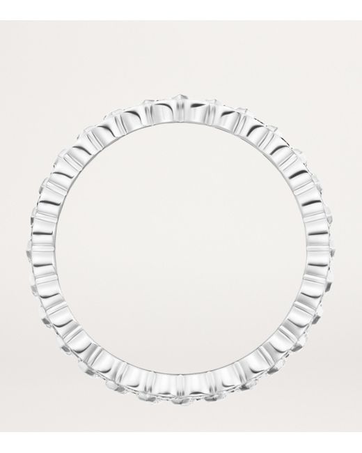 Cartier Metallic And Diamond Broderie De Ring