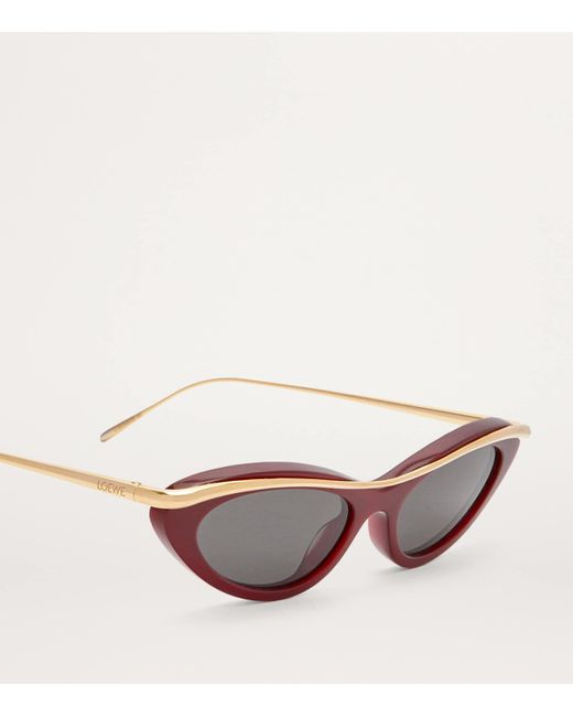 Loewe Pink Whirl Cat Eye Sunglasses