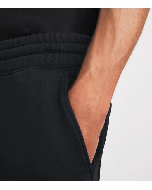 Picante Black Organic Cotton Everyday Sweatpants for men