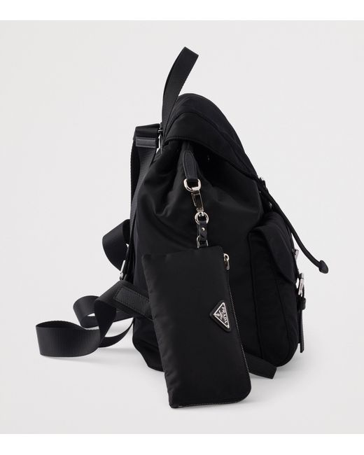 Prada Black Medium Re-Nylon Backpack