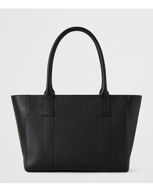 Mulberry Black Leather Bayswater 9 To 5 Tote Bag