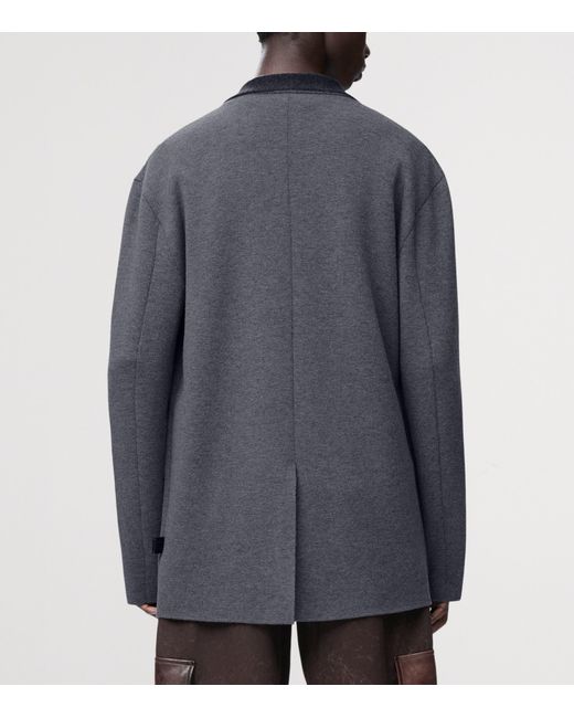Loewe Blue Wool Blazer for men