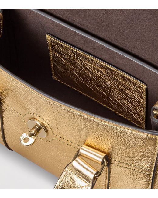 Mulberry Metallic Mini Bayswater Cross-Body Bag