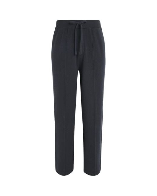 PAIGE Blue Knitted Cremonesi Sweatpants for men