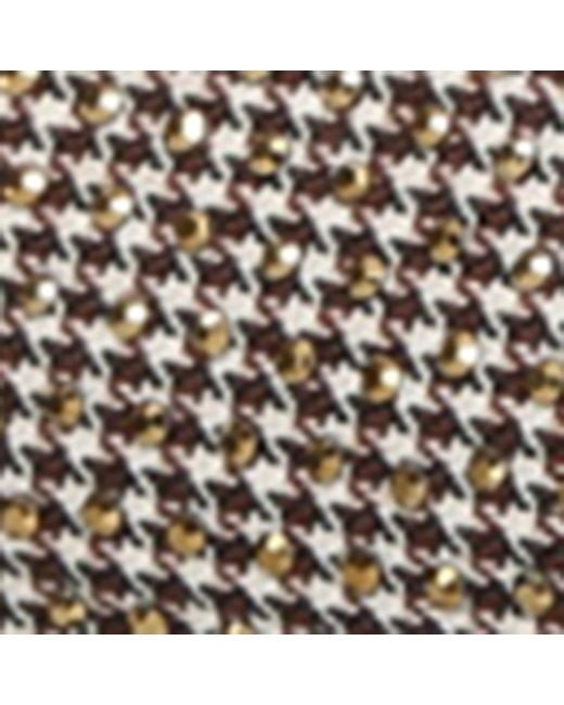 Kurt Geiger Brown Houndstooth Eagle Moccasins