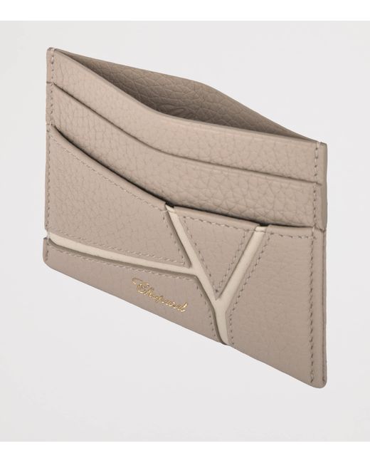 Chopard Natural Small Leather Diamond Card Holder