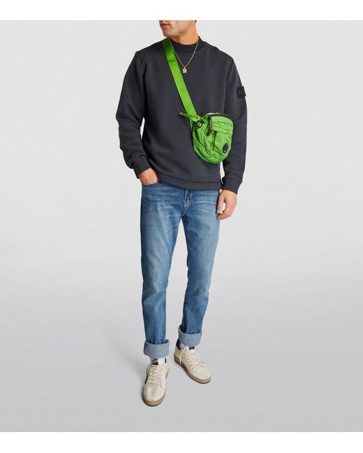 Golden Goose Deluxe Brand Green Leather Ballstar Sneakers for men