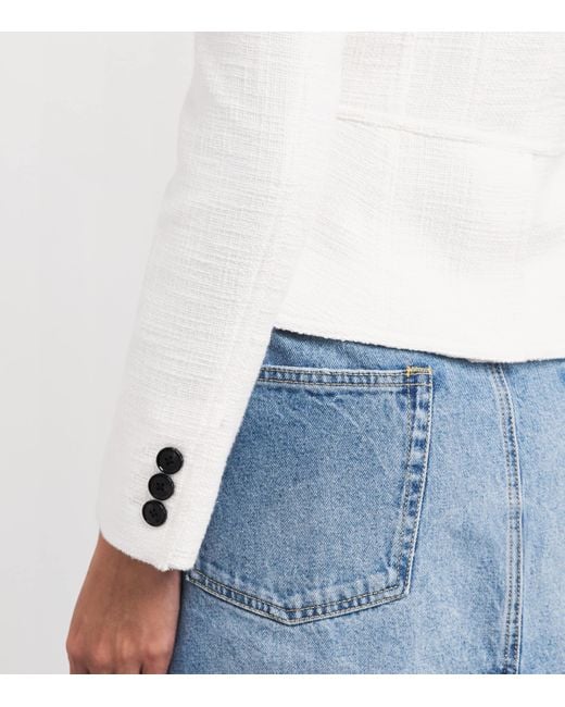 ME+EM White Cotton Utility Jacket