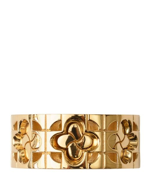 Burberry Metallic Gold-plated Rose Ring