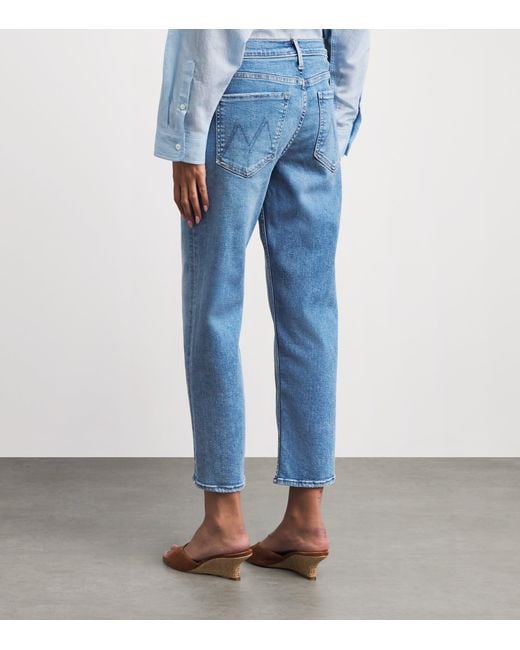 Mother Blue The Newbie Ankle Jeans