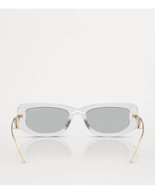 Prada Metallic Injected 14Ys Gry Shn Gry