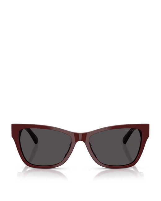 Jimmy Choo Brown Acetate Jc5024Hu Sunglasses