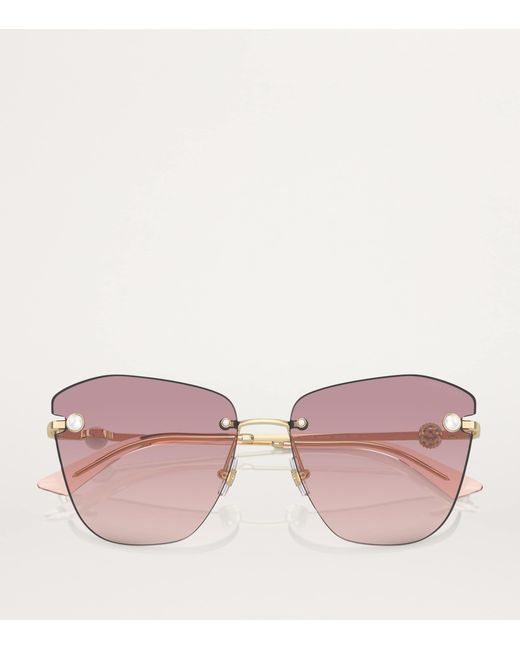 Jimmy Choo Pink Metal Jc4004Hb Sunglasses