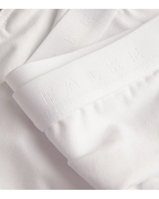 Falke White Daily Climate Control Briefs for men