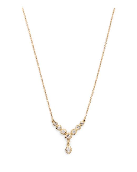 Jacquie Aiche Metallic And Diamond Sophia Necklace