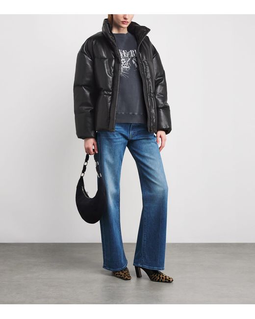 Anine Bing Black Oslo Puffer Jacket