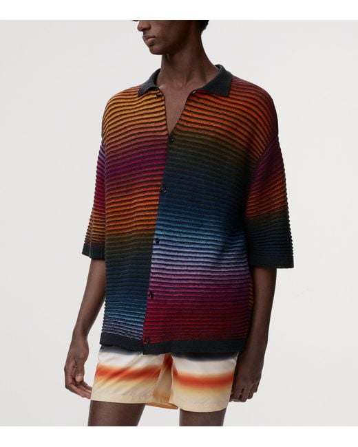 Loewe Red X Paula's Ibiza Stripe Shirt for men