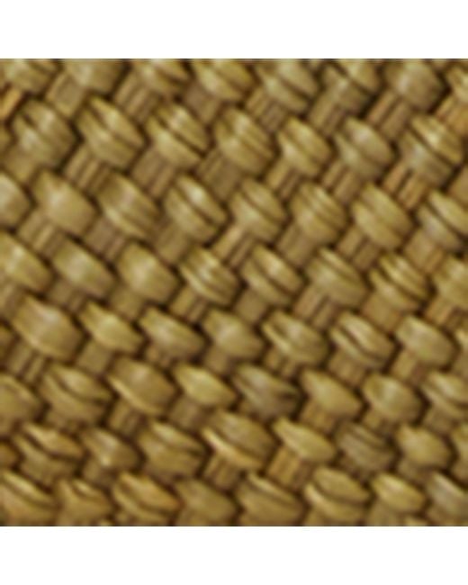 Loewe Green X Paula's Ibiza Anagram-logo Medium Iraca-palm Tote Bag