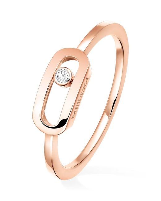 Messika Metallic Move Uno And Diamond Ring