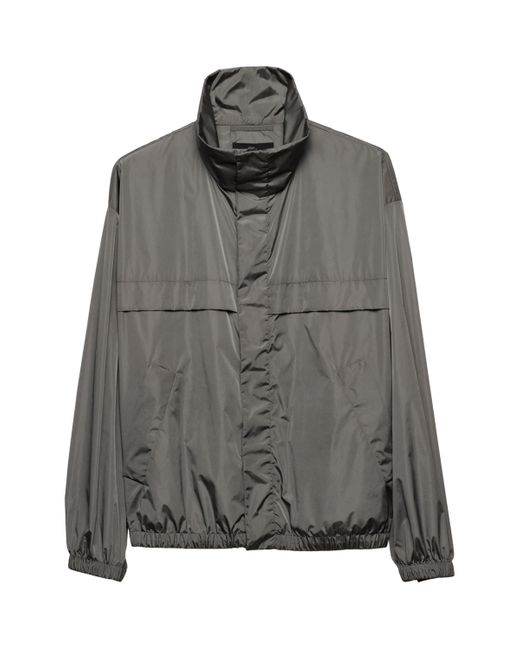 Prada Nylon Technical Jacket in Grey for Men Lyst UK