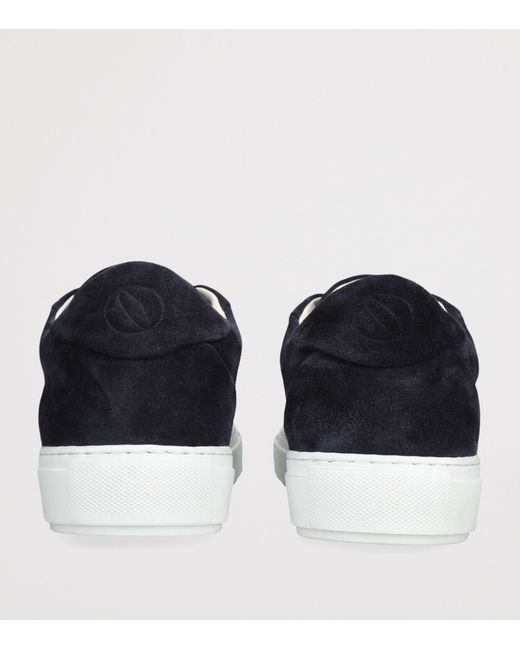 Born Outside Blue Suede Tono Sneakers for men