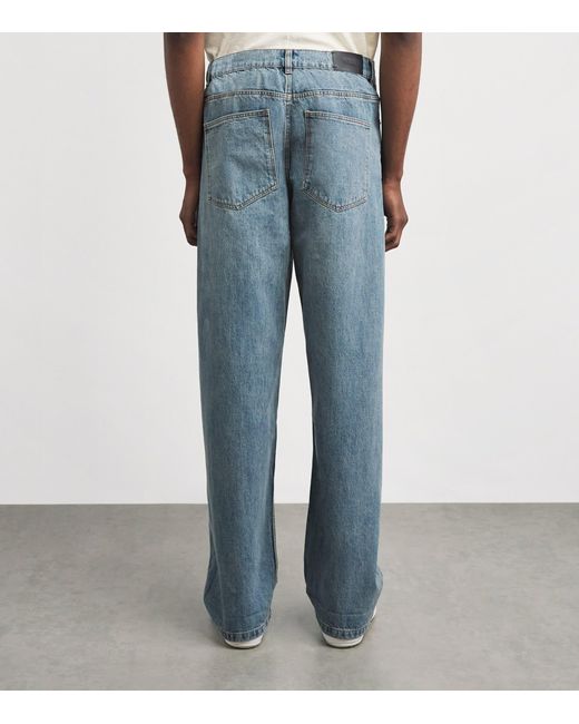 Wax London Blue Straight Felix Jeans