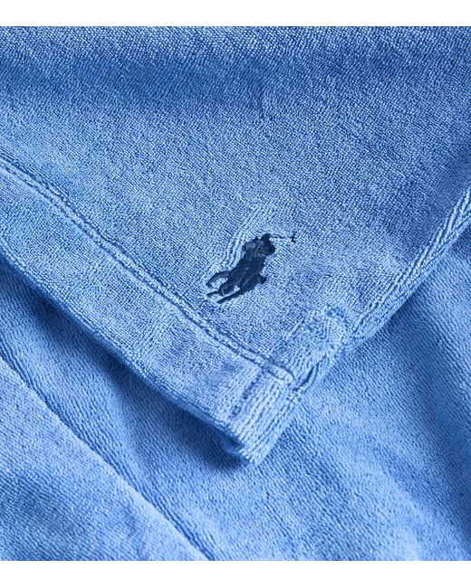 Polo Ralph Lauren Blue Cotton Terry Shorts for men