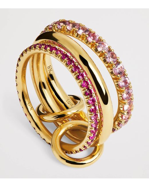 Spinelli Kilcollin Yellow And Sapphire Norah Ring