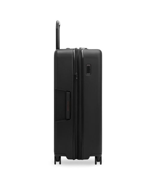 Briggs & Riley Black Zdx Hard Expandable Spinner Suitcase
