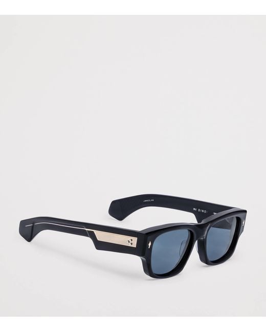 Jacques Marie Mage Black Dino Sunglasses for men