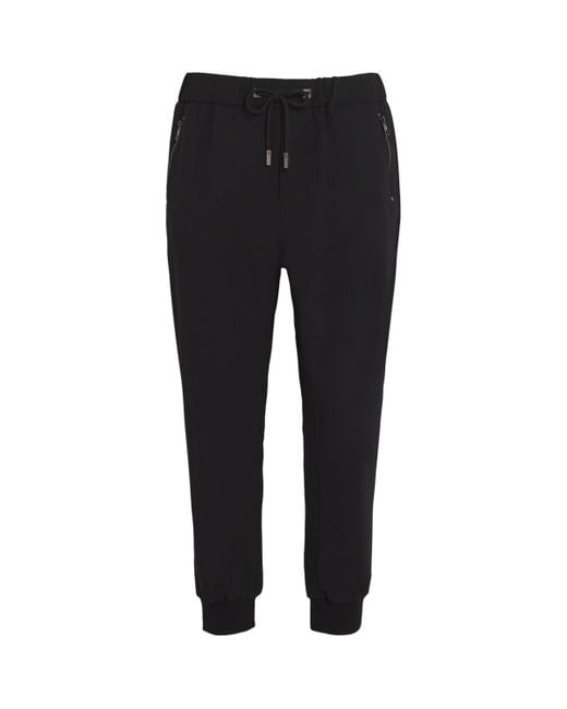 WOOYOUNGMI Drawstring Straight Leg Sweatpants in Black for Men Lyst