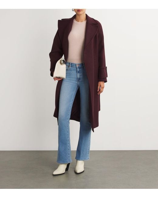 Mother Blue The Weekender Flared Jeans