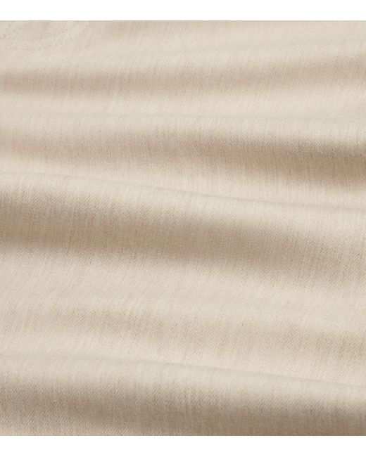 Dunhill Natural Wool-Blend Denim Trousers for men