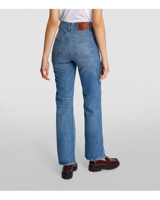 Sandro Blue Flared Jeans