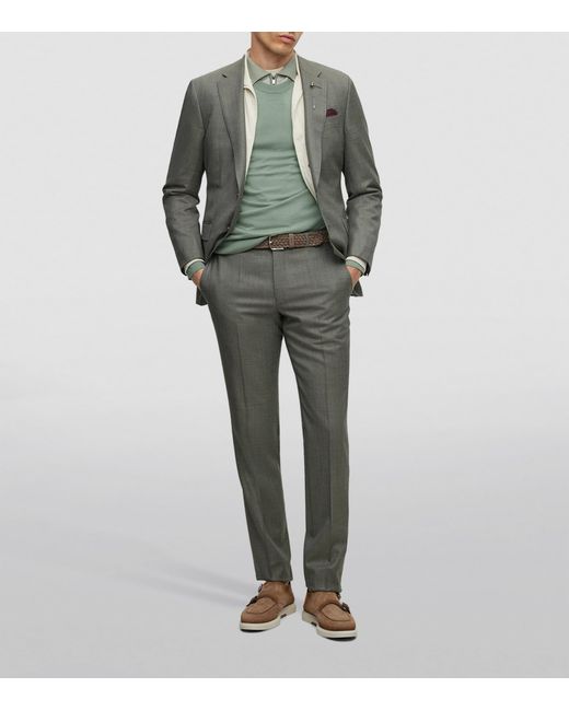 Boss Green Wool-Blend Sweater for men