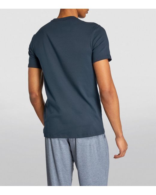 Tom Ford Blue Crew-Neck T-Shirt for men