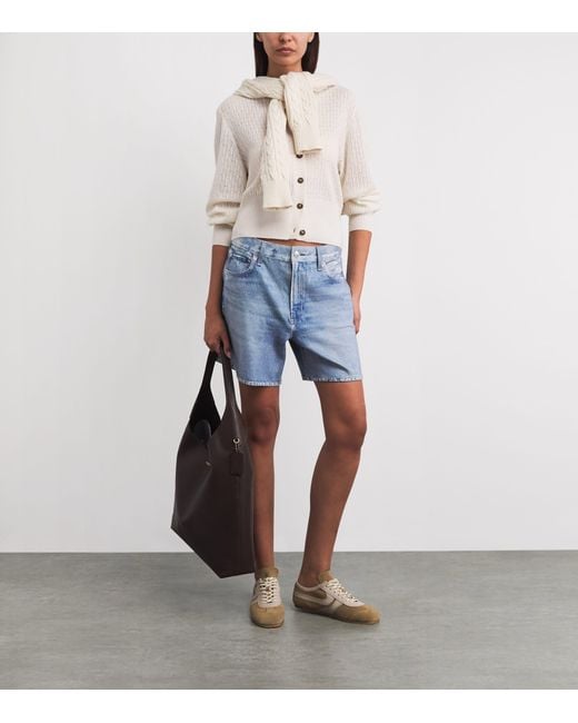 Rag & Bone Blue Miramar Kaia Shorts
