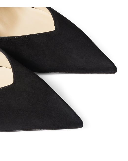 Jimmy Choo Multicolor Saeda 100 Suede Pumps