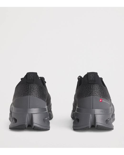 On Shoes Black Cloudsurfer Max Trainers