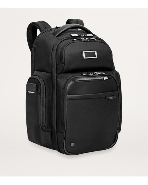 Briggs & Riley Black Large Cargo Backpack