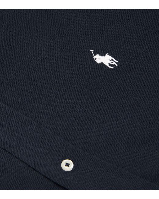 Polo Ralph Lauren Blue Cotton Mesh Featherweight Shirt for men