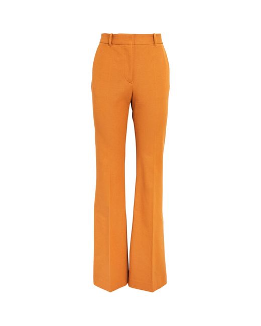 Joseph Orange Gabardine Tafira Trousers