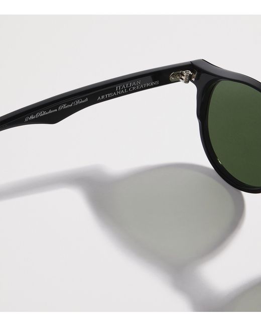 Sestini Eyewear Green Acetate Diciotto Sunglasses for men