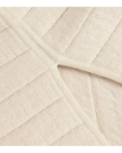 Lauren Manoogian White Alpaca-Blend Knit Gilet